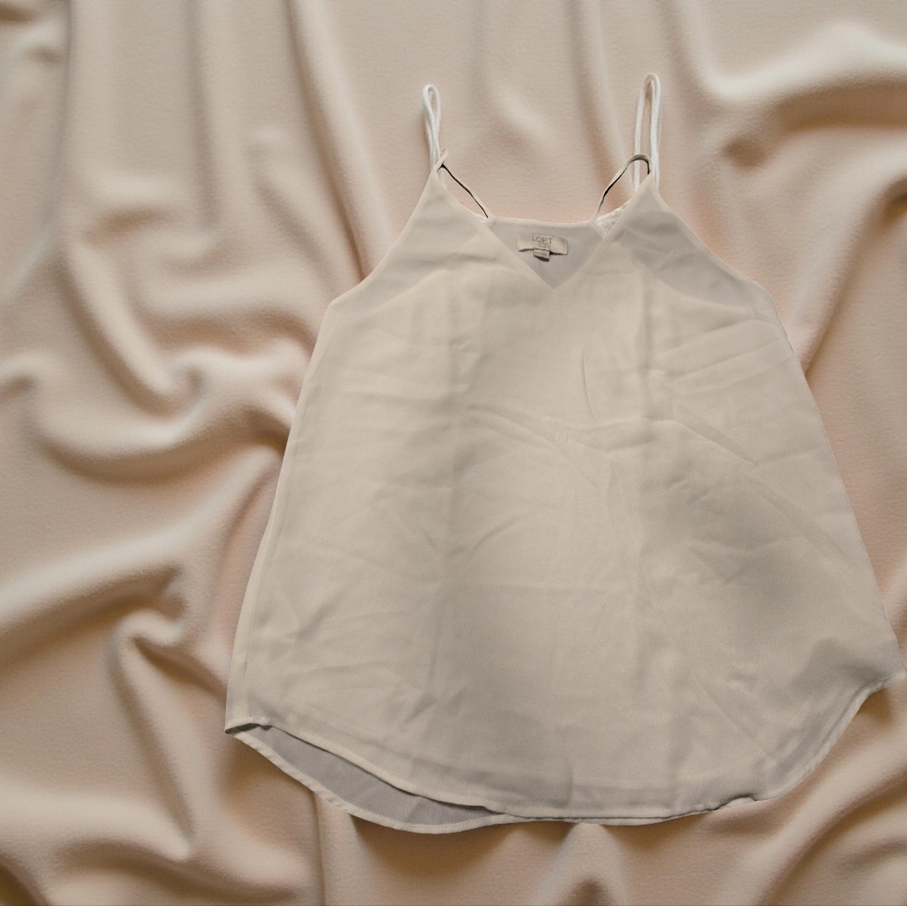 LOFT Cream Camisole Top